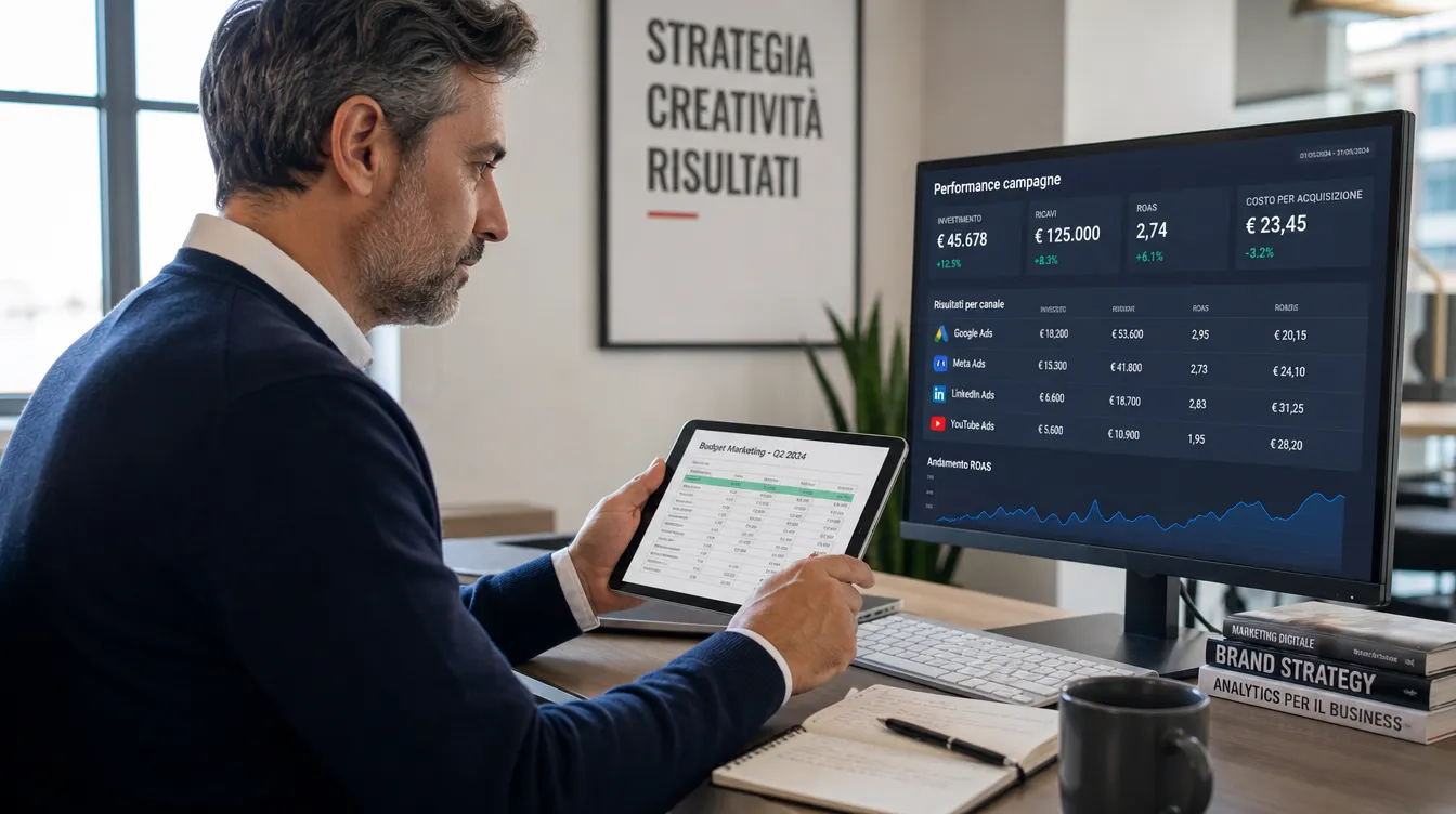 Quanto investono davvero le PMI italiane in digital marketing: i dati reali da 47 aziende