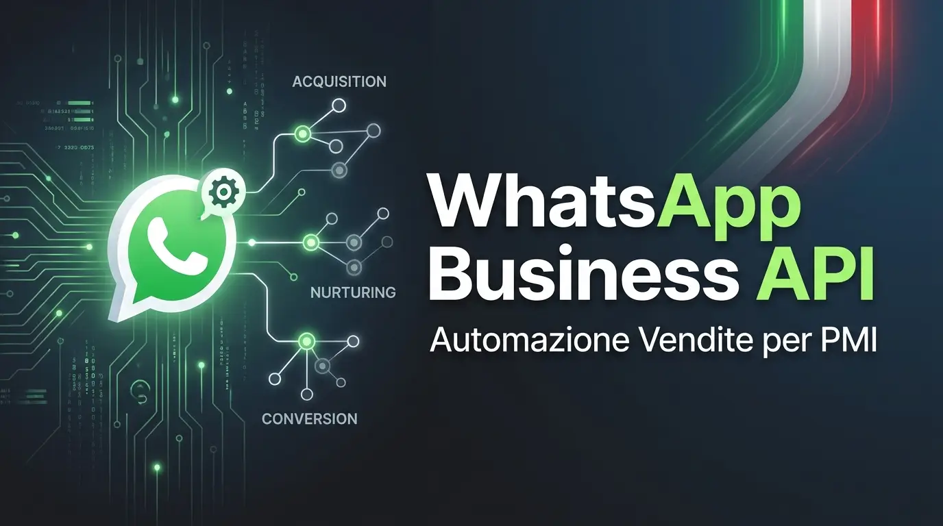 WhatsApp Business API nel 2026: come trasformarlo in un sistema di vendita automatico per la tua PMI